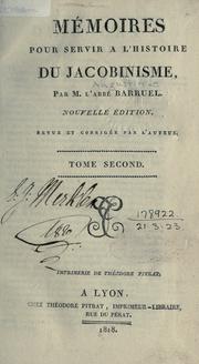 Memoirs Illustrating the History of Jacobinism