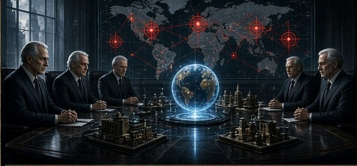 The Hologram Table — the Council at Work