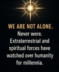 Column One — “We Are Not Alone”