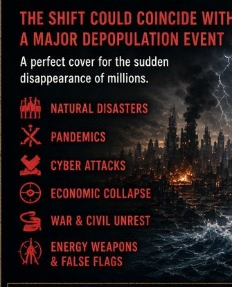 The Shift Could Coincide with a Major Depopulation Event