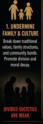 Play One — Undermine Family and Culture