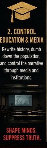 Play Two — Control Education and Media