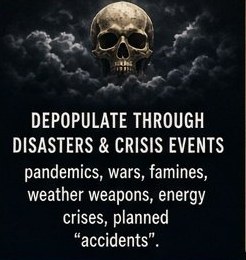 Goal Two — Depopulate Through Disasters and Crisis Events