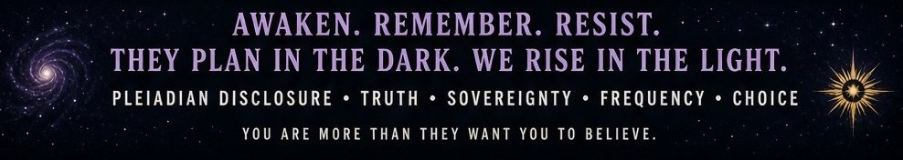 The Footer — “Awaken. Remember. Resist.”