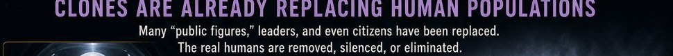 The Clone Band Header — “Removed, Silenced, or Eliminated”