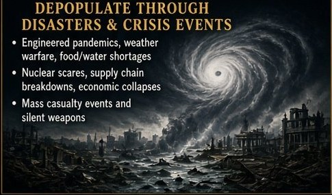 Quadrant Two — Depopulate Through Disasters and Crisis Events