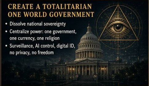 Quadrant Four — Create a Totalitarian One World Government