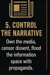 Step Five — Control the Narrative
