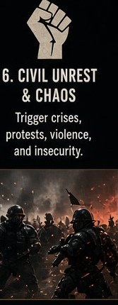 Move Six — Civil Unrest and Chaos
