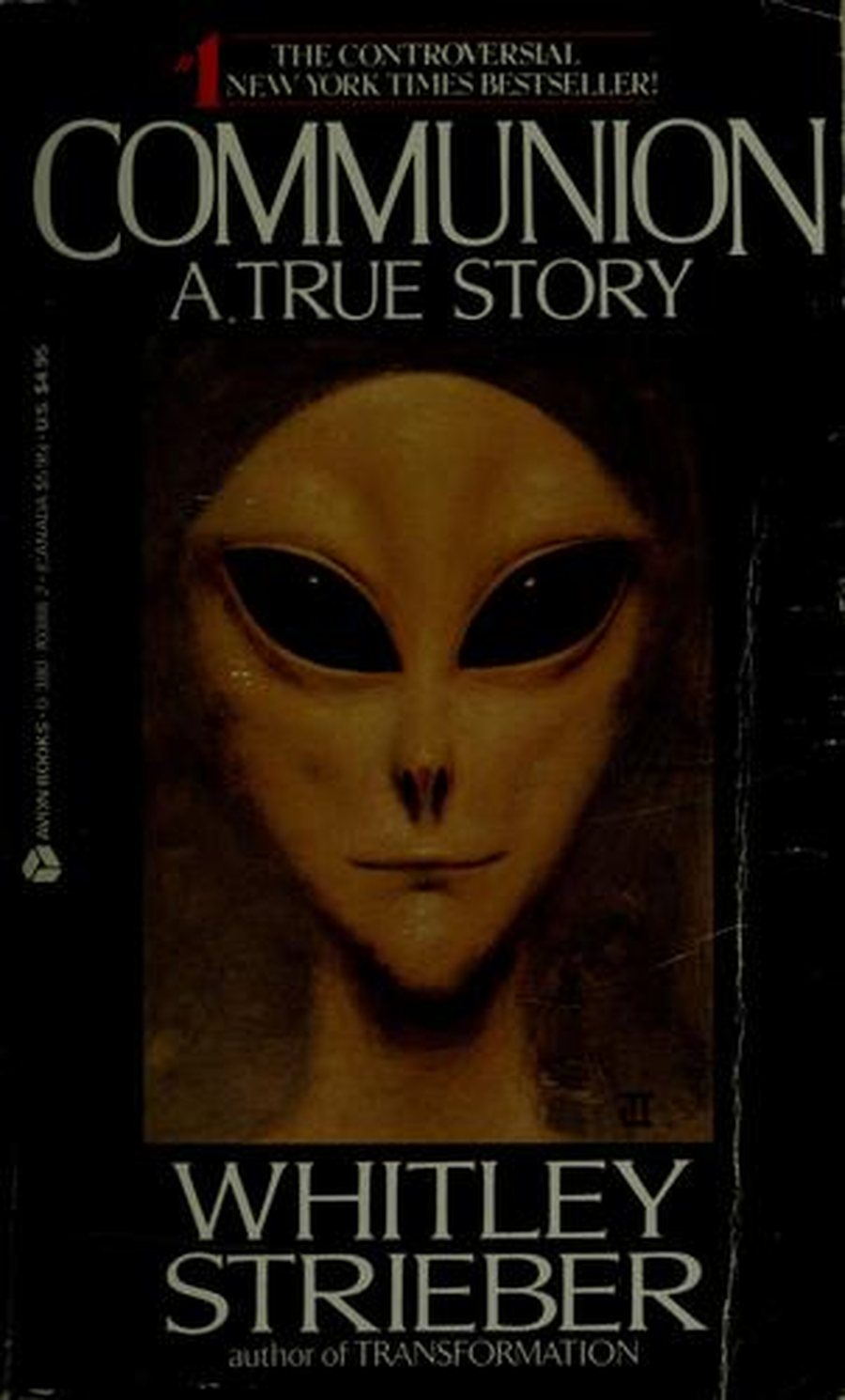 Whitley Strieber — Communion (1987) — the account that put the Grey face on the modern mind: his 1985 night at the cabin, and the questions
